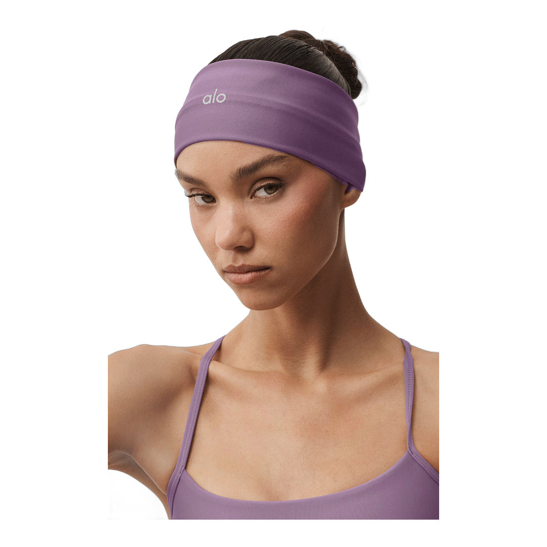 alo Airlift Headband - Plum Kiss