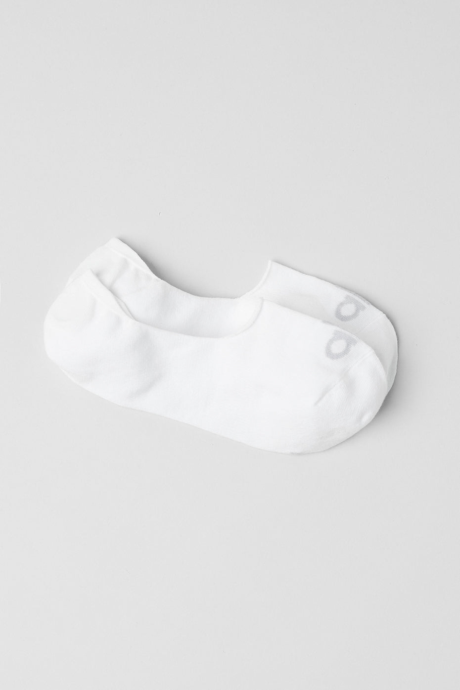 alo Unisex Conceal Sock - White/Dove Grey