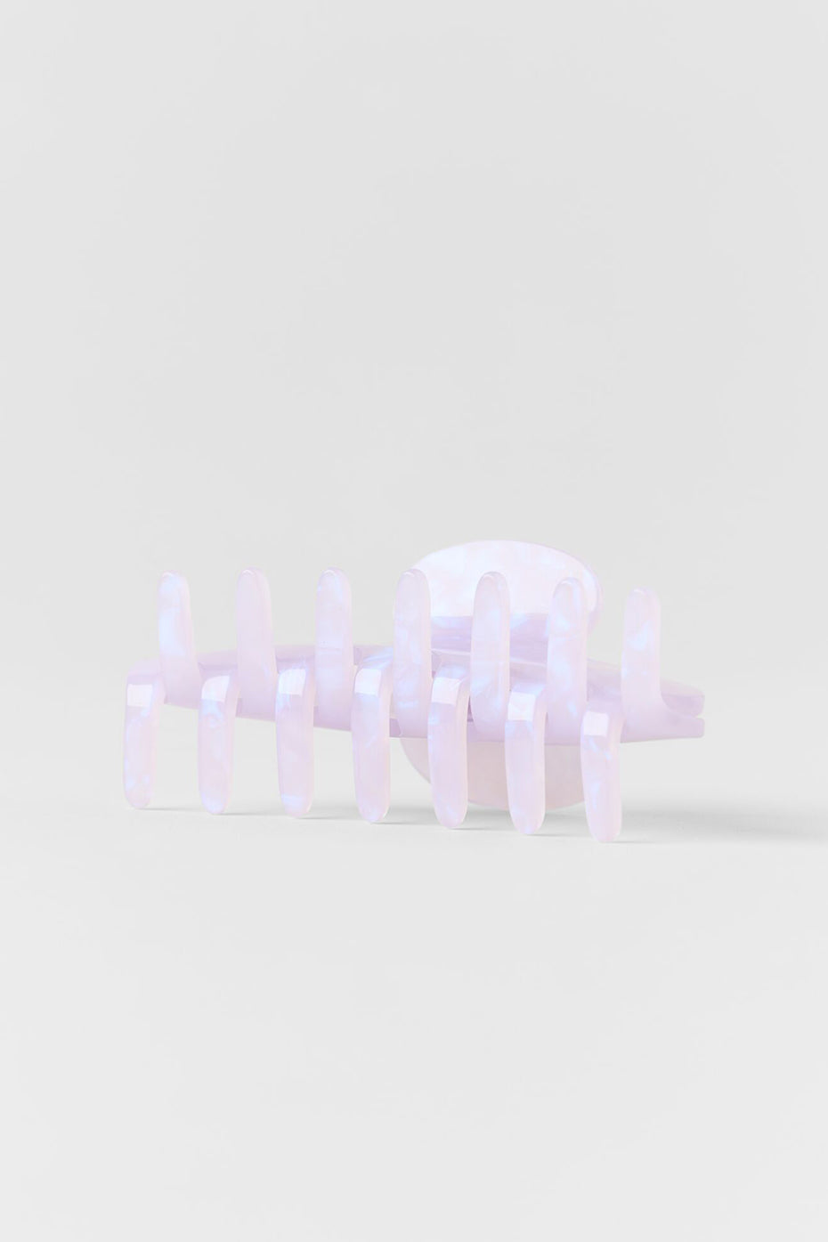 alo 90's Claw Clip - Light Provence Blue Marble