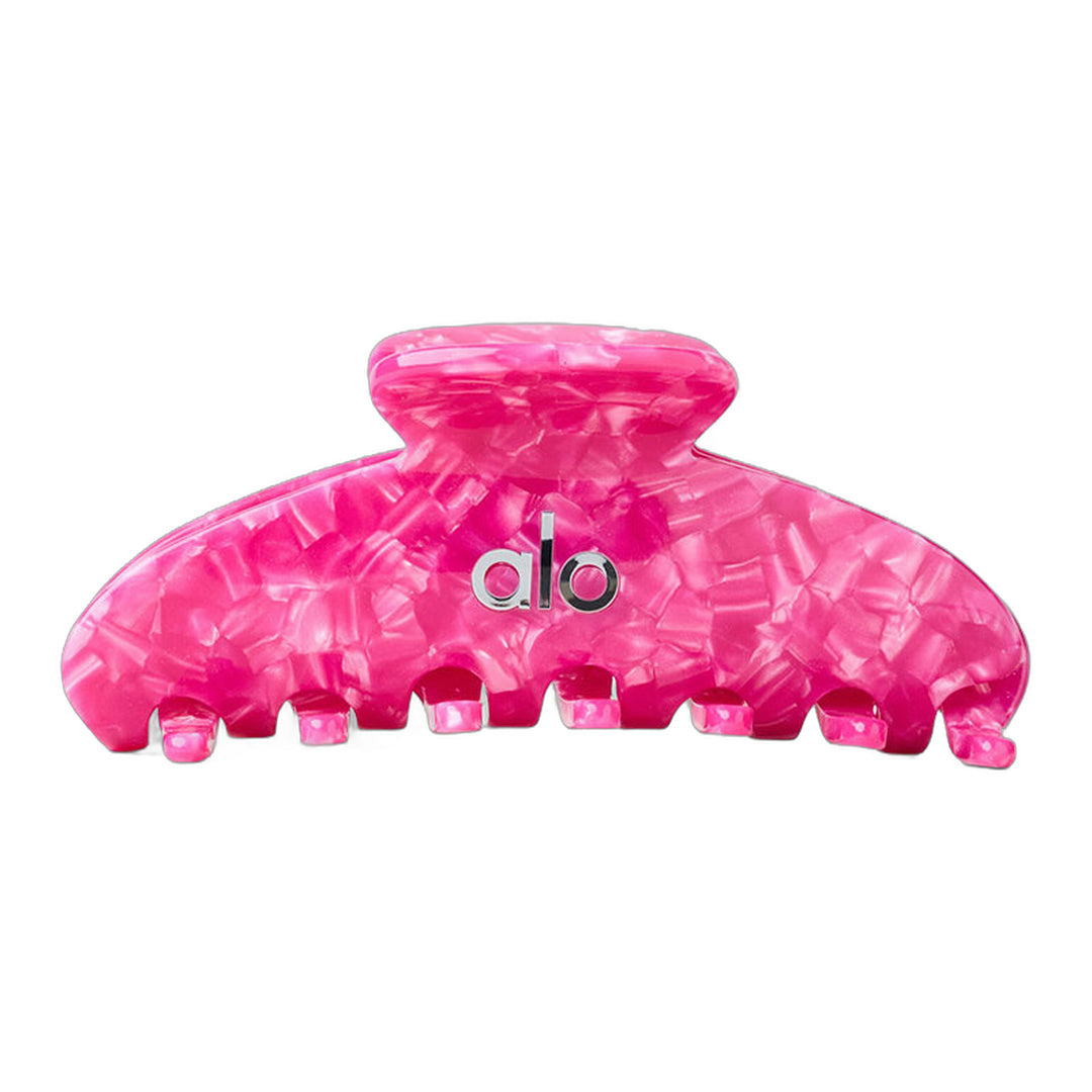 alo 90's Claw Clip - Paradise Pink Shell