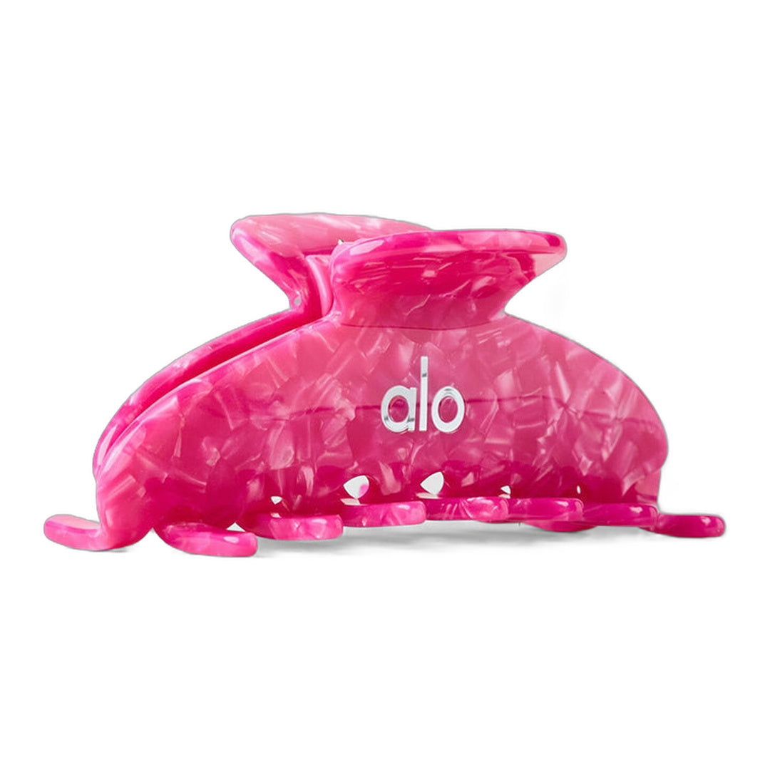 alo 90's Claw Clip - Paradise Pink Shell