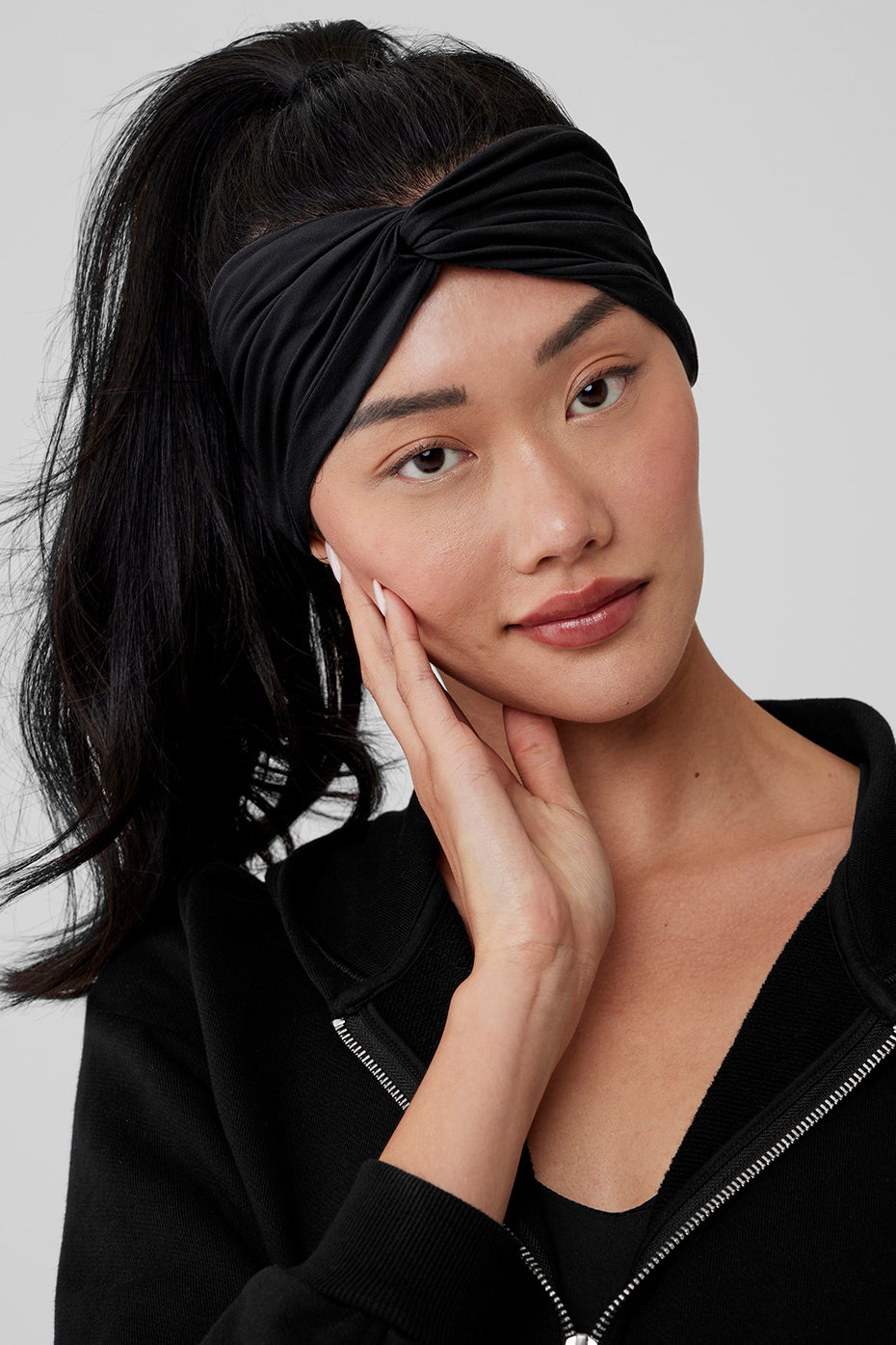 alo Alosoft Headband - Black