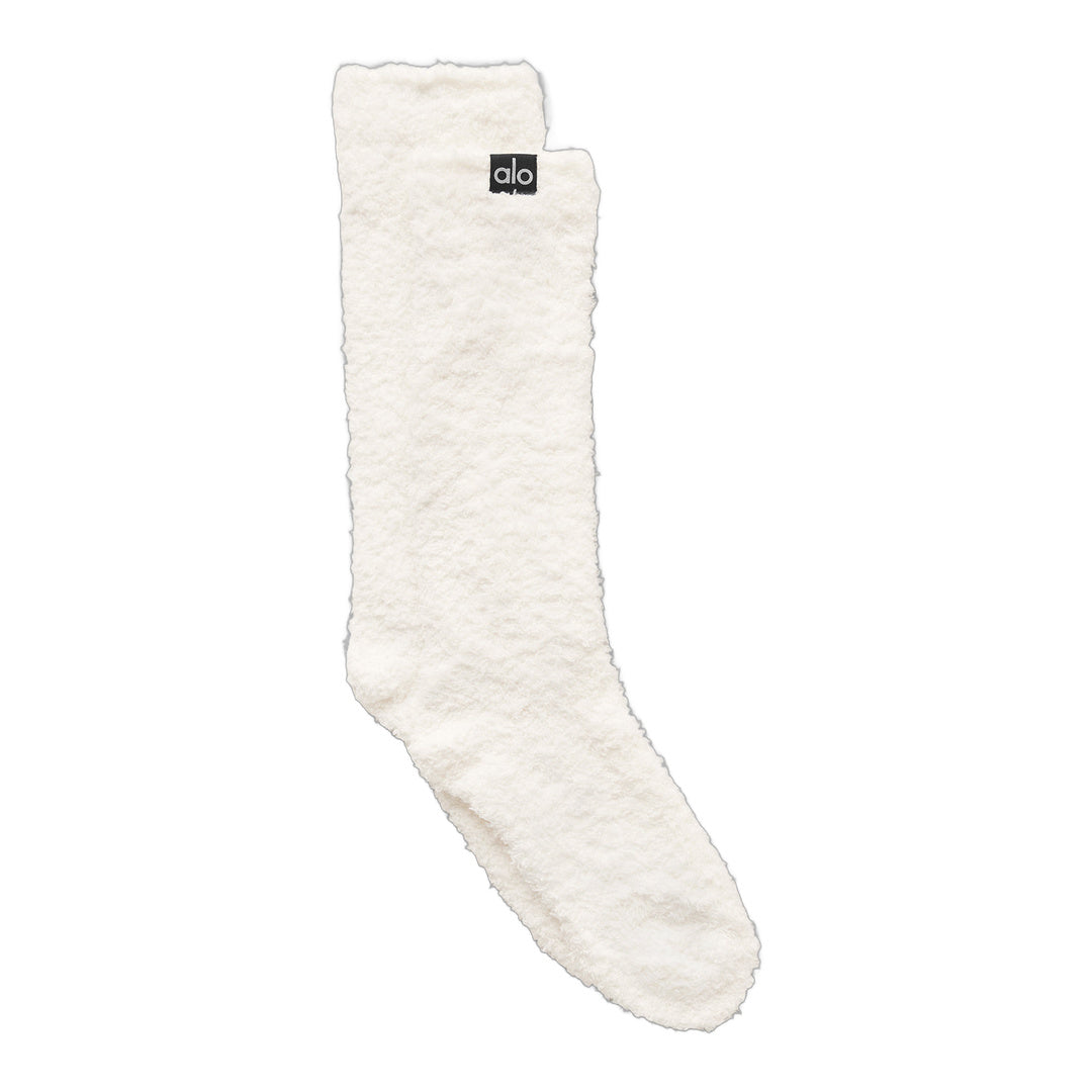alo Women's Plush Lush Sock - Ivory