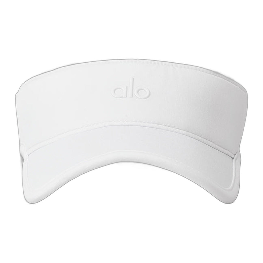 alo Performance Eclipse Visor - White/White