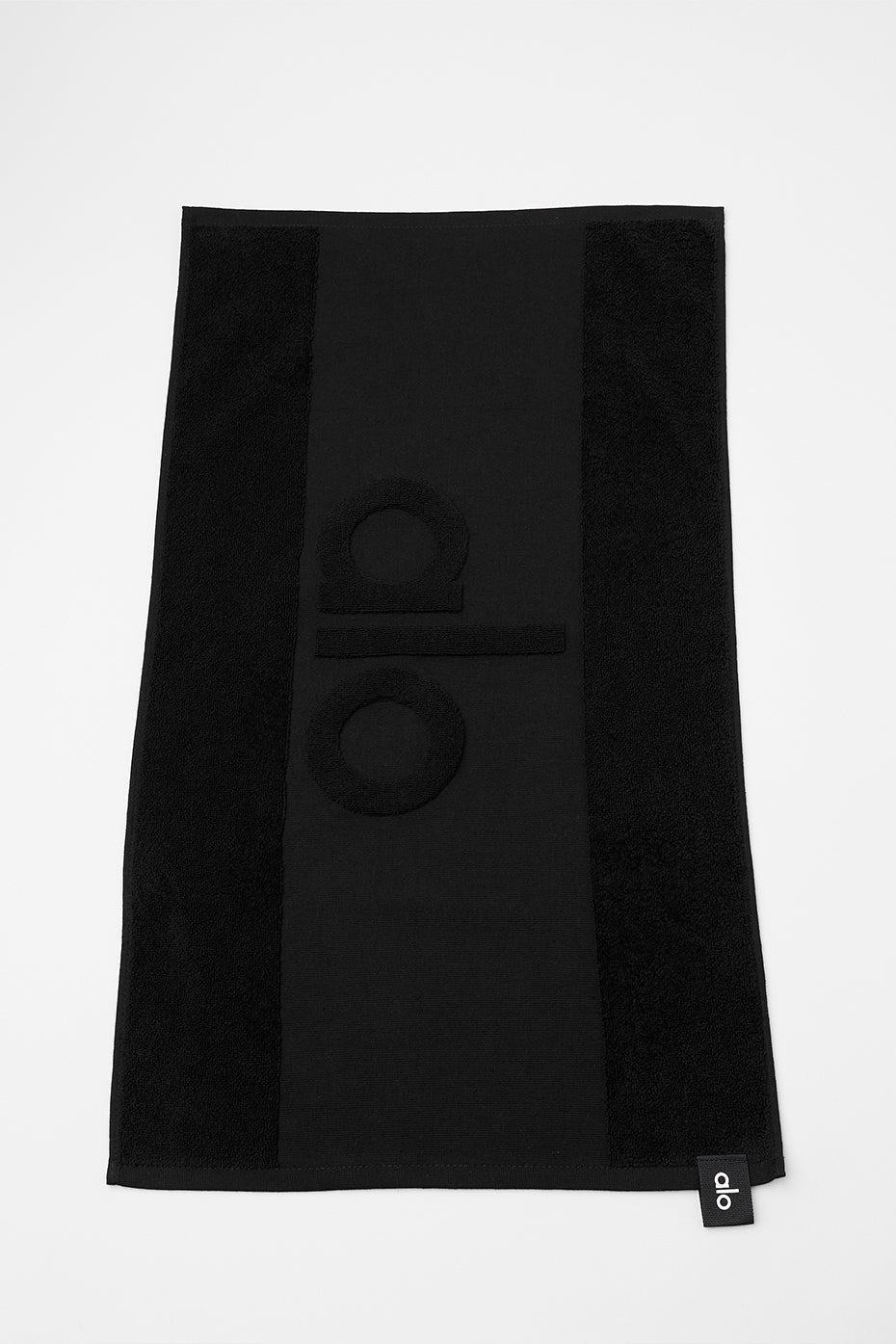 alo Keep It Cool Gym Towel - Black