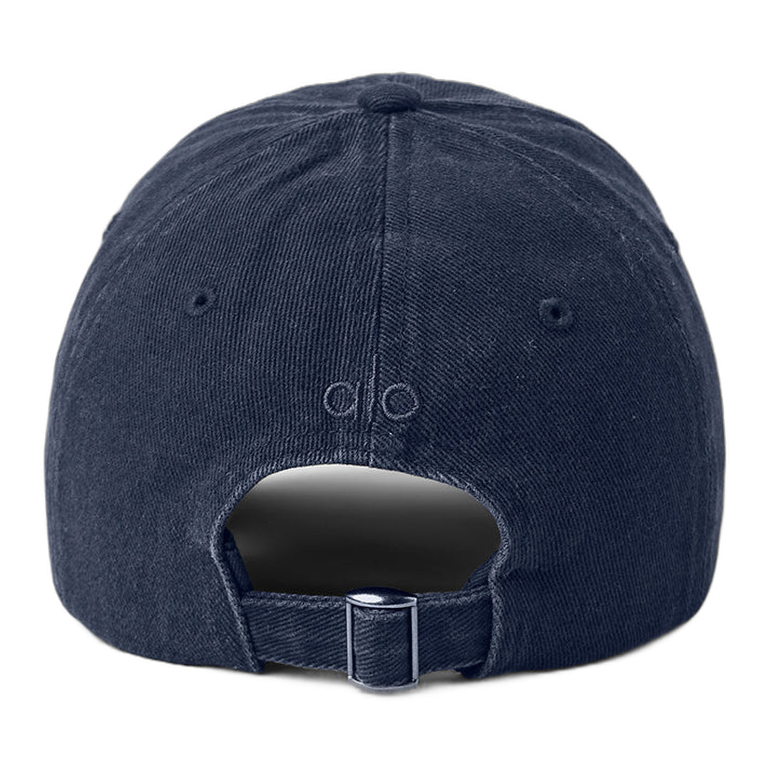 alo Washed Off-Duty Cap - Vintage Navy