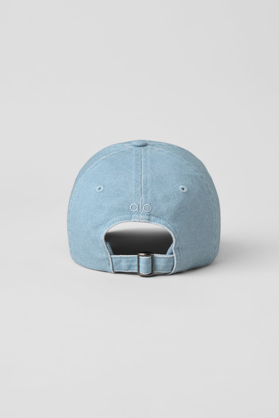 alo Washed Off-Duty Cap - Light Denim