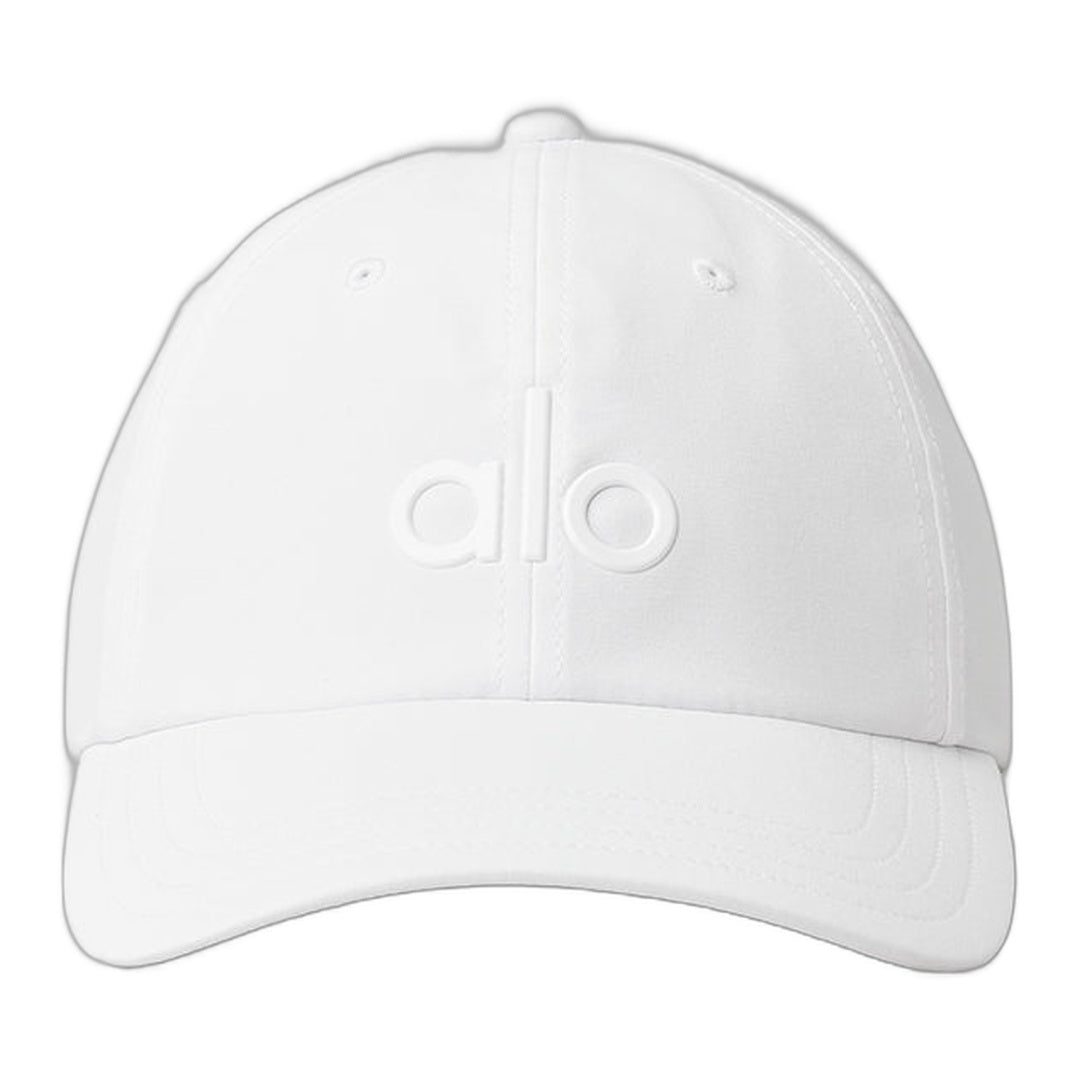 alo Performance Off-Duty Cap - White/White