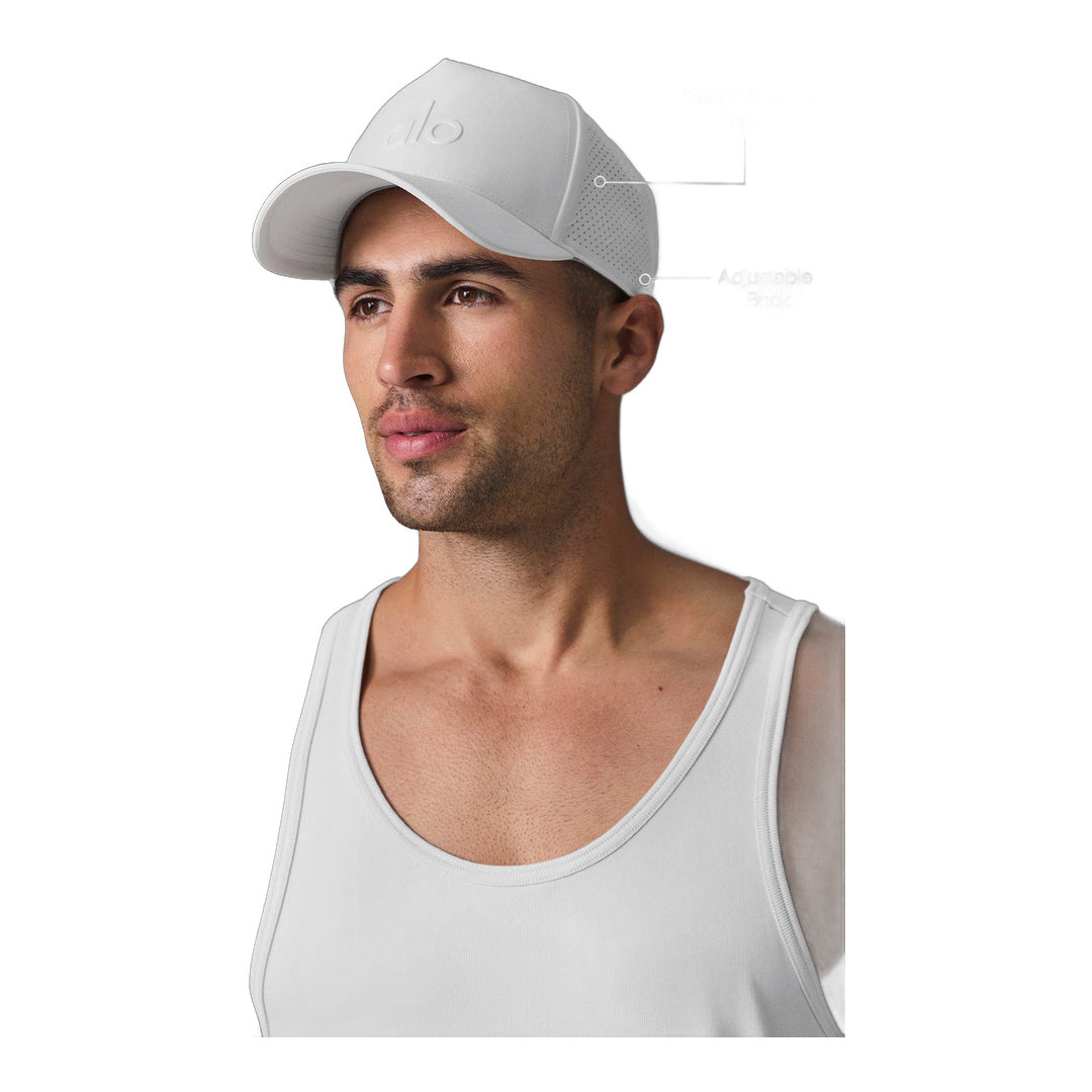 alo Performance District Trucker Hat - White