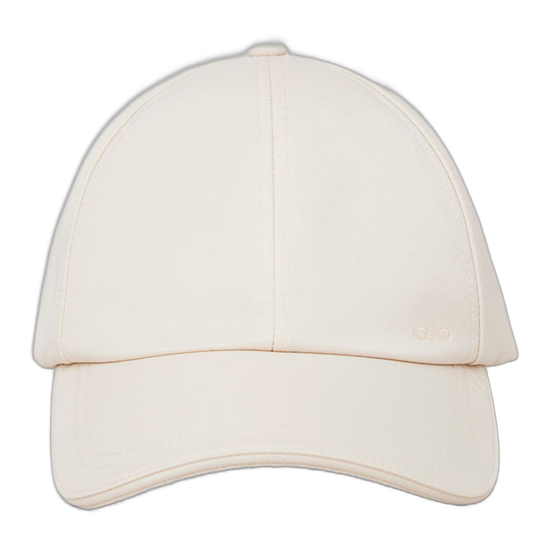 alo Satin Off-Duty Cap - Creme