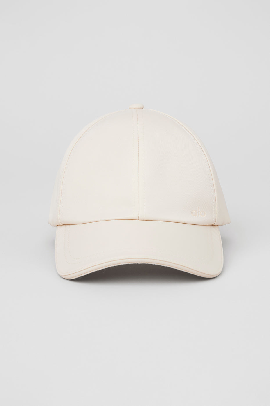 alo Satin Off-Duty Cap - Creme