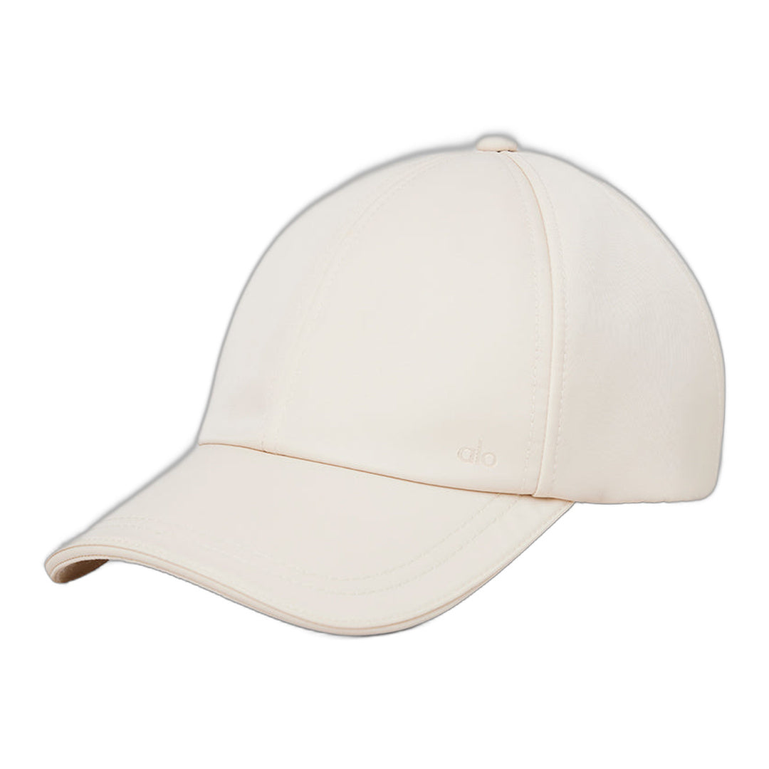 alo Satin Off-Duty Cap - Creme