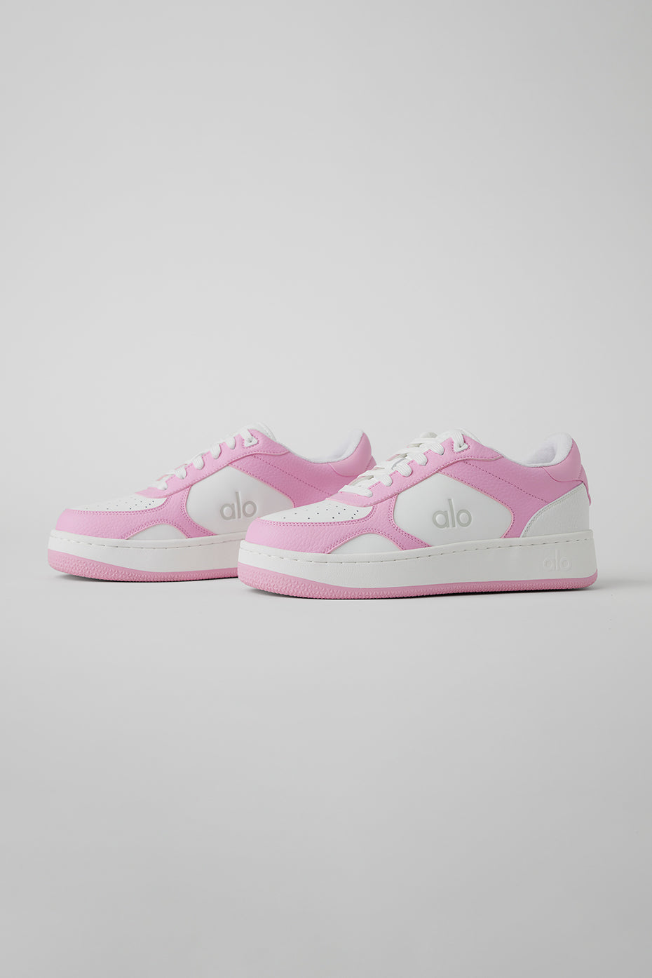 alo ALO Recovery Mode Sneaker - Pink/White