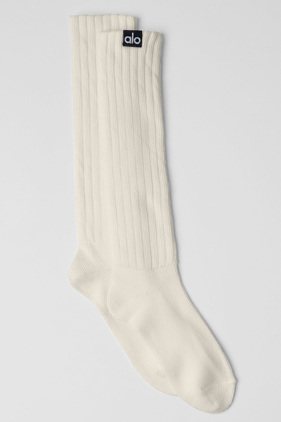 alo Unisex Scrunch Sock - Bone