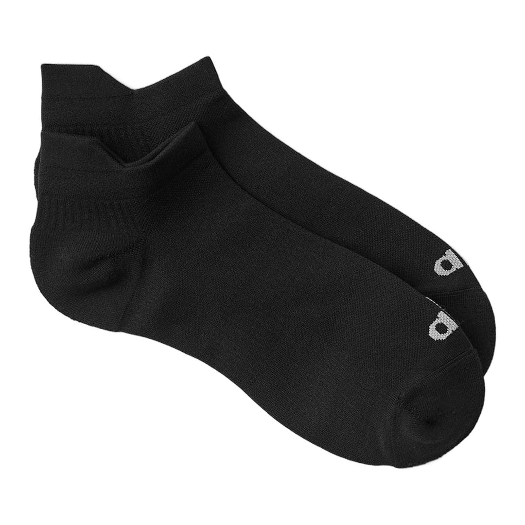 alo Unisex Performance Tab Sock - Black/Titanium