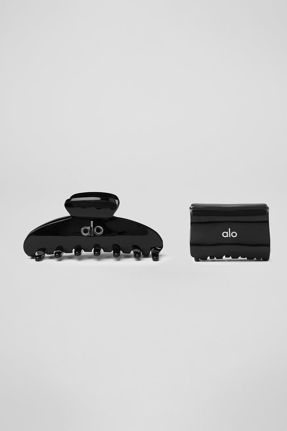 alo Effortless Claw Clip (2-Pack) - Black