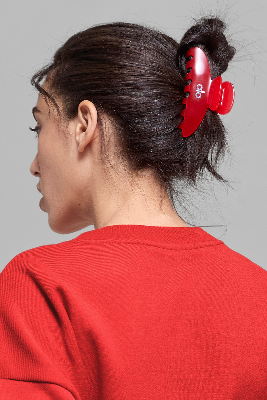 alo Effortless Claw Clip (2-Pack) - Bright Red