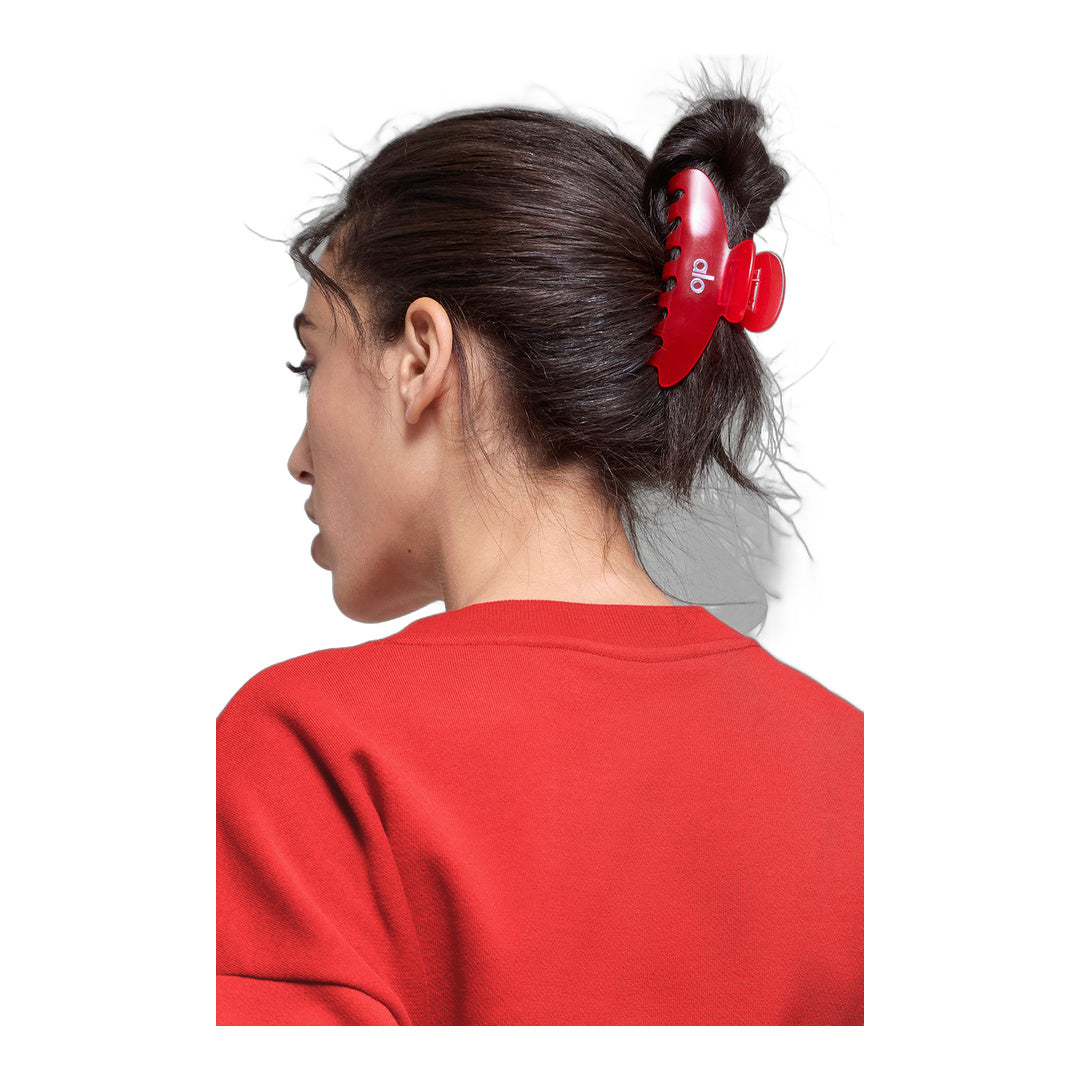 alo Effortless Claw Clip (2-Pack) - Bright Red
