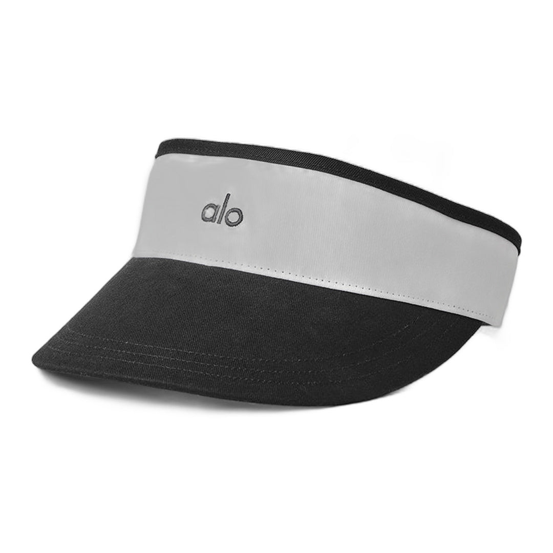 alo Colorblock Visor - Black/White