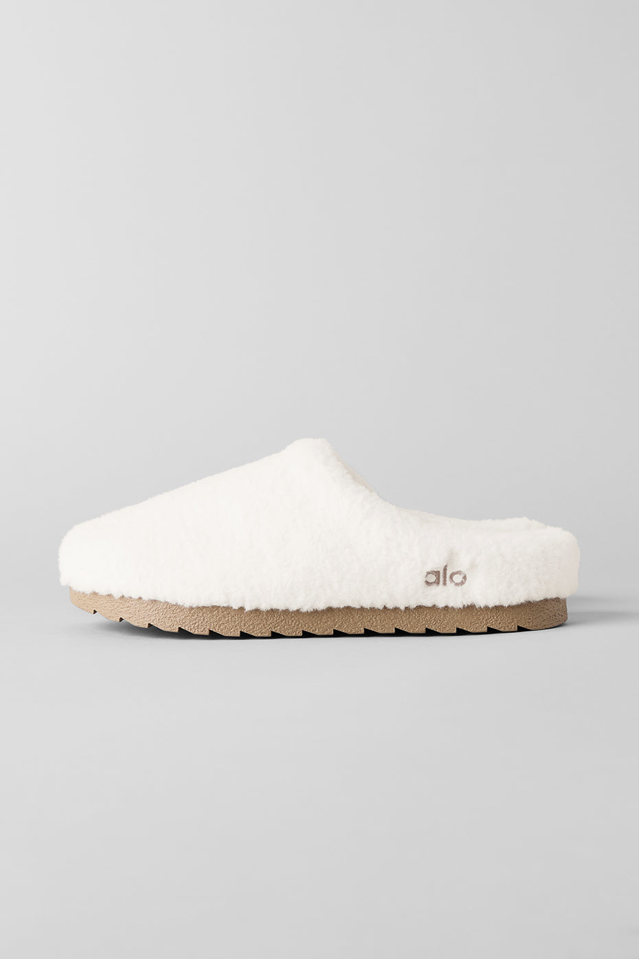 alo Sherpa Recovery Slipper - Ivory