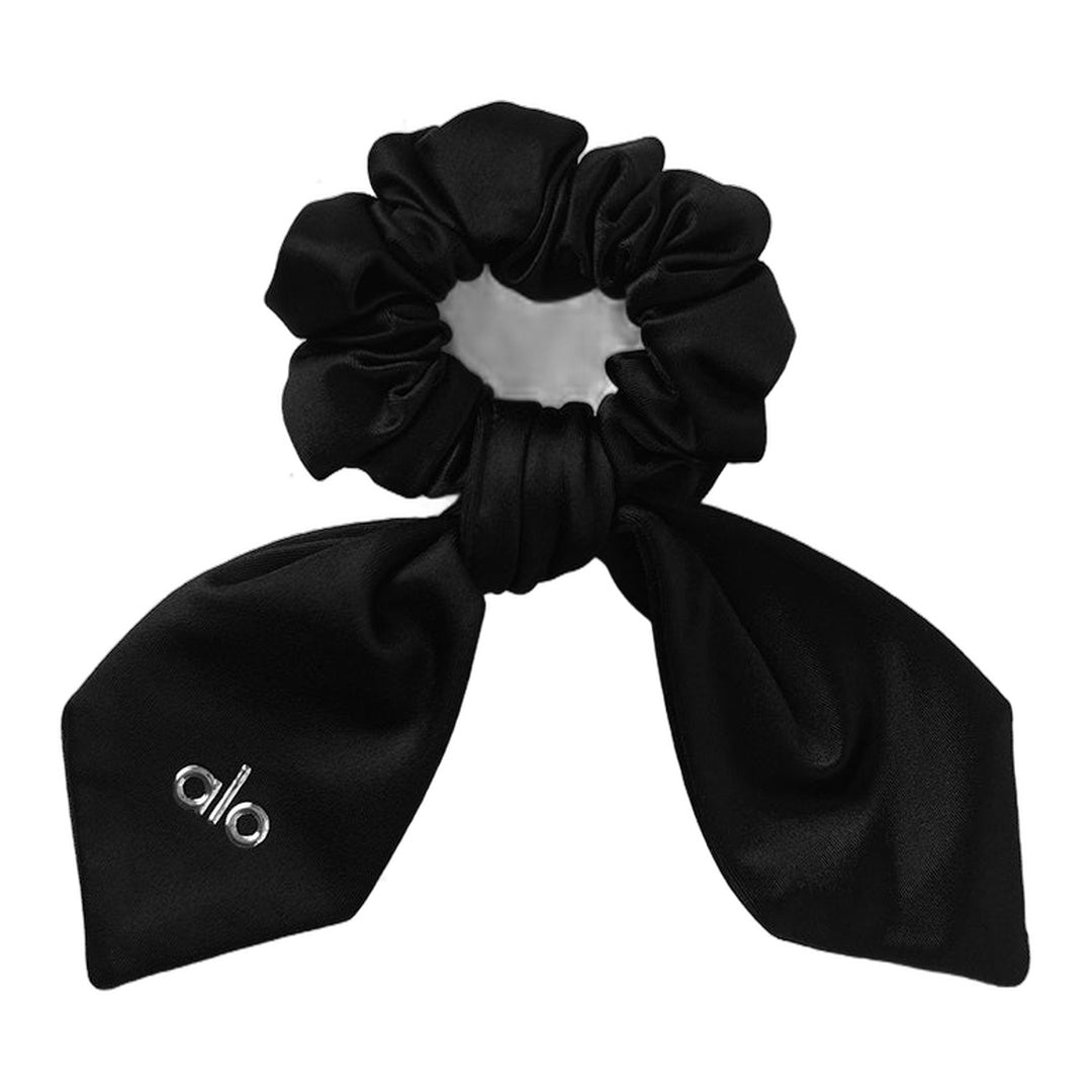 alo Airlift Rhythm Scrunchie - Black