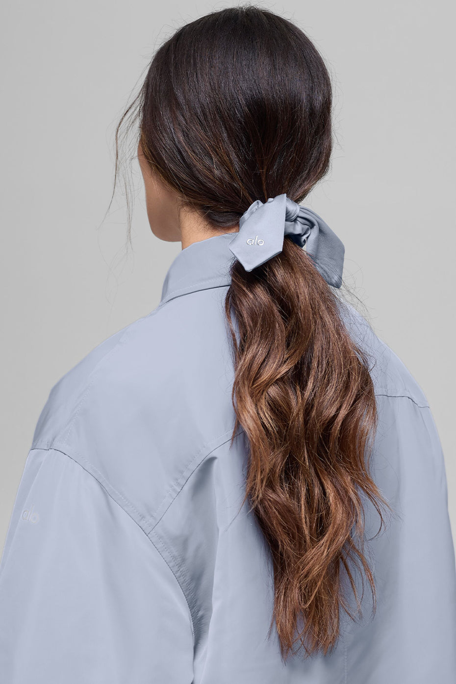 alo Airlift Rhythm Scrunchie - Winter Frost