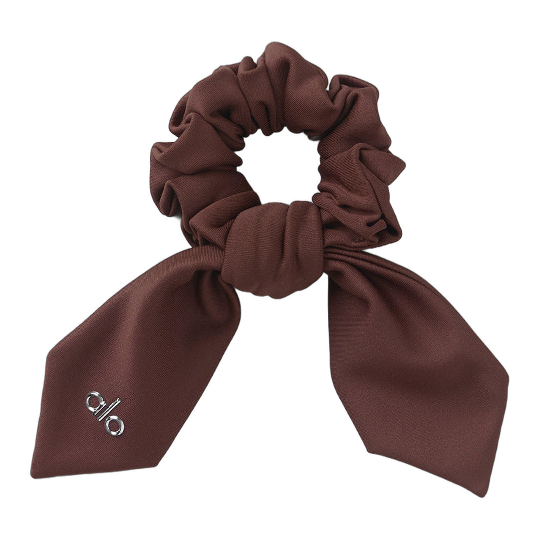 alo Airlift Rhythm Scrunchie - Brownstone