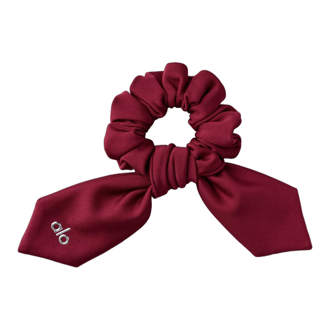 alo Airlift Rhythm Scrunchie - Summer Romance Red