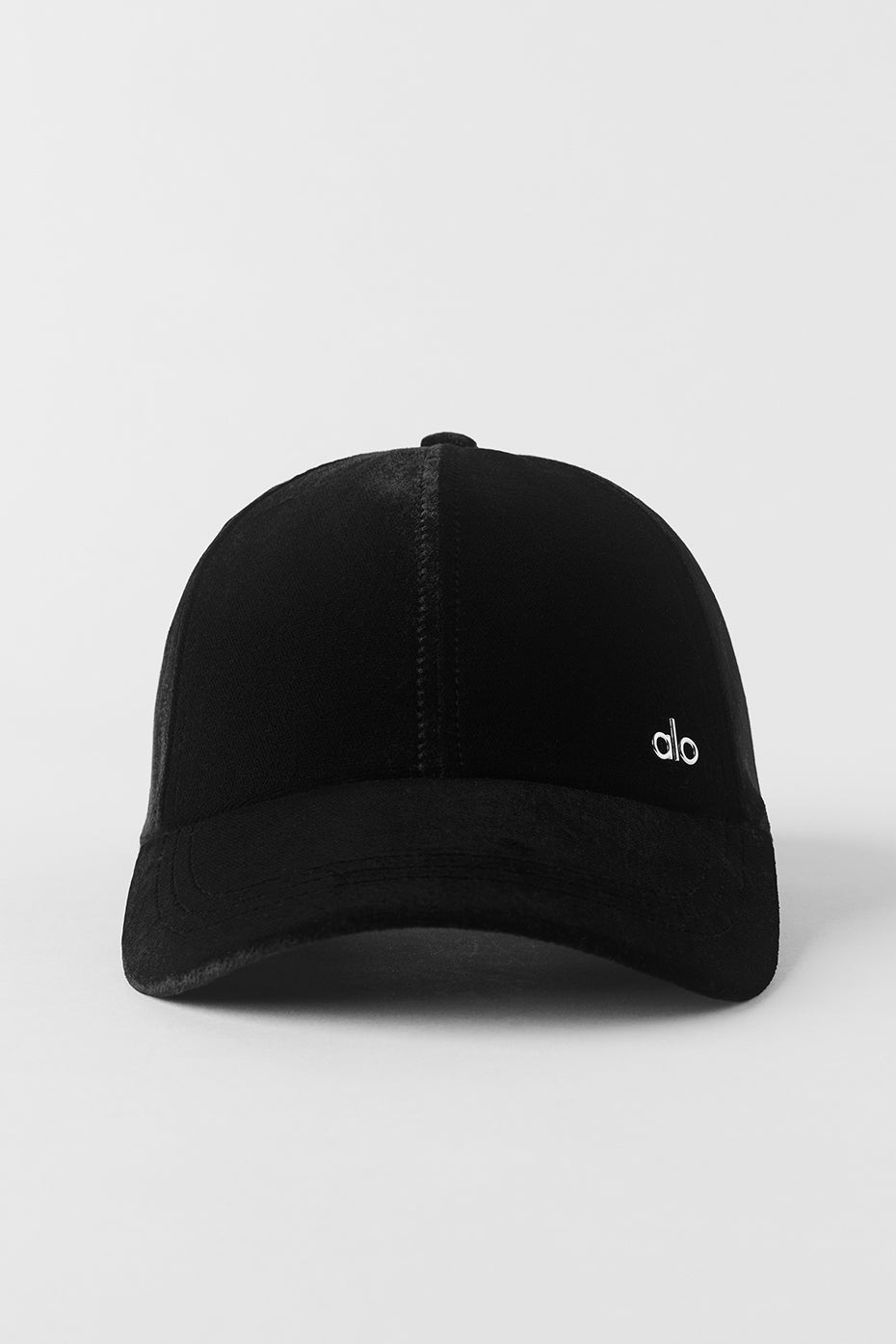 alo Velvet Off-Duty Cap - Black