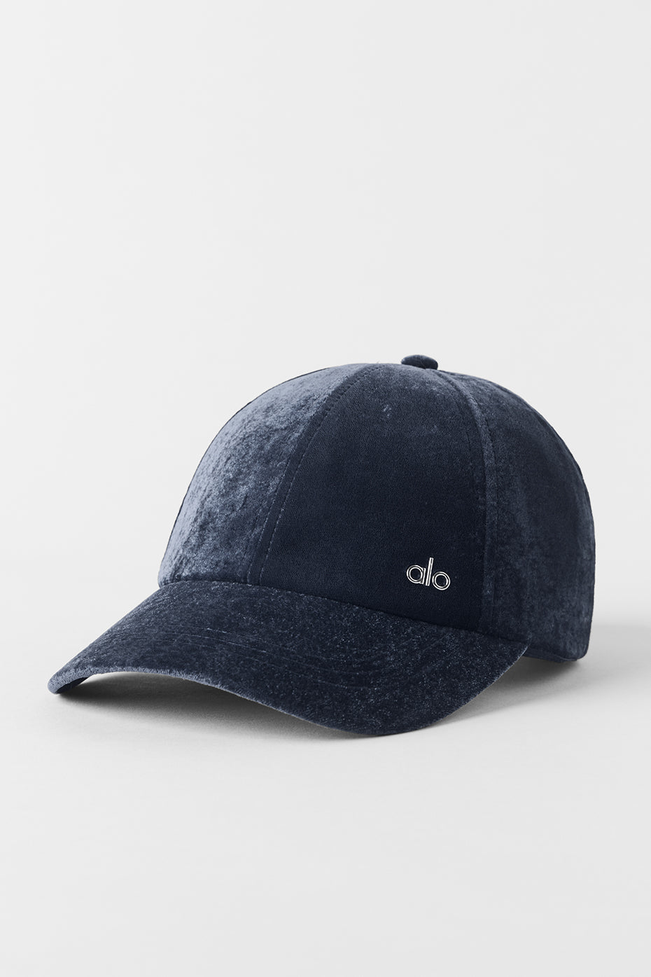 alo Velvet Off-Duty Cap - Navy
