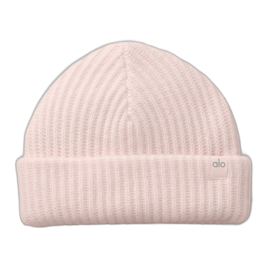 alo Courchevel Cashmere Beanie - Frosted Pink