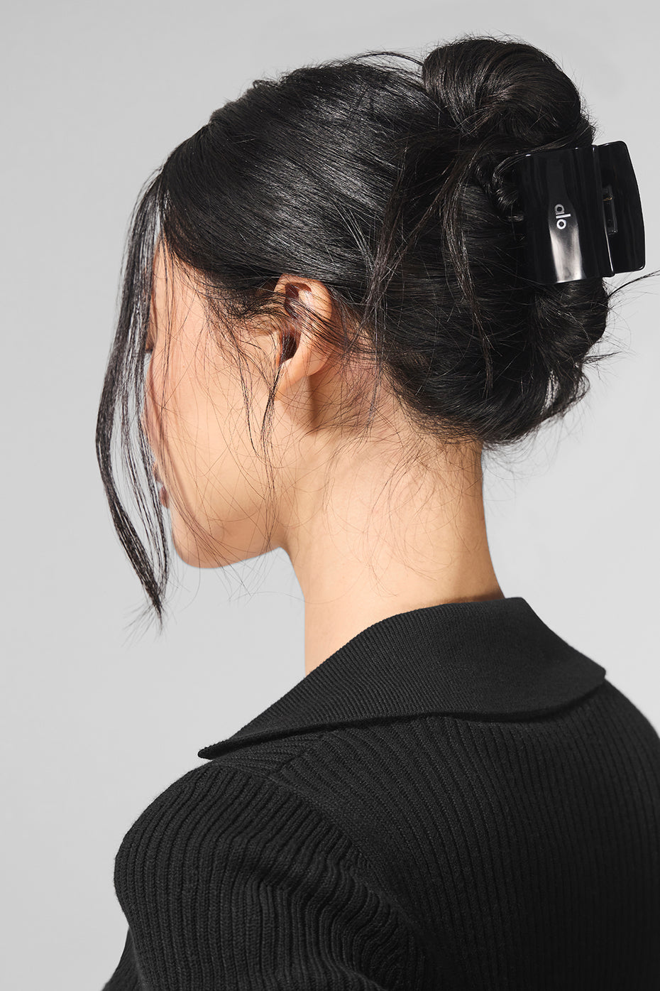 alo Effortless Claw Clip - Black