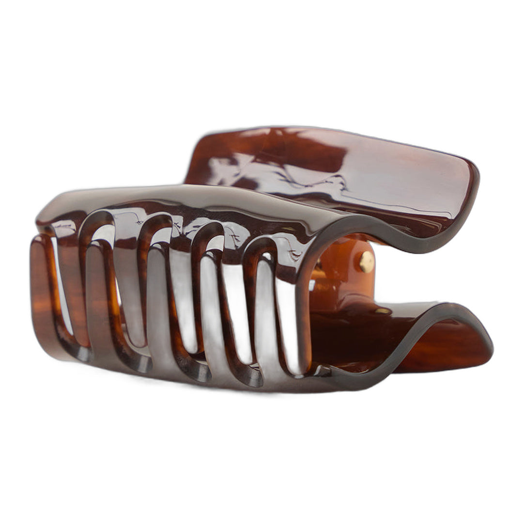 alo Effortless Claw Clip - Brown Tortoise