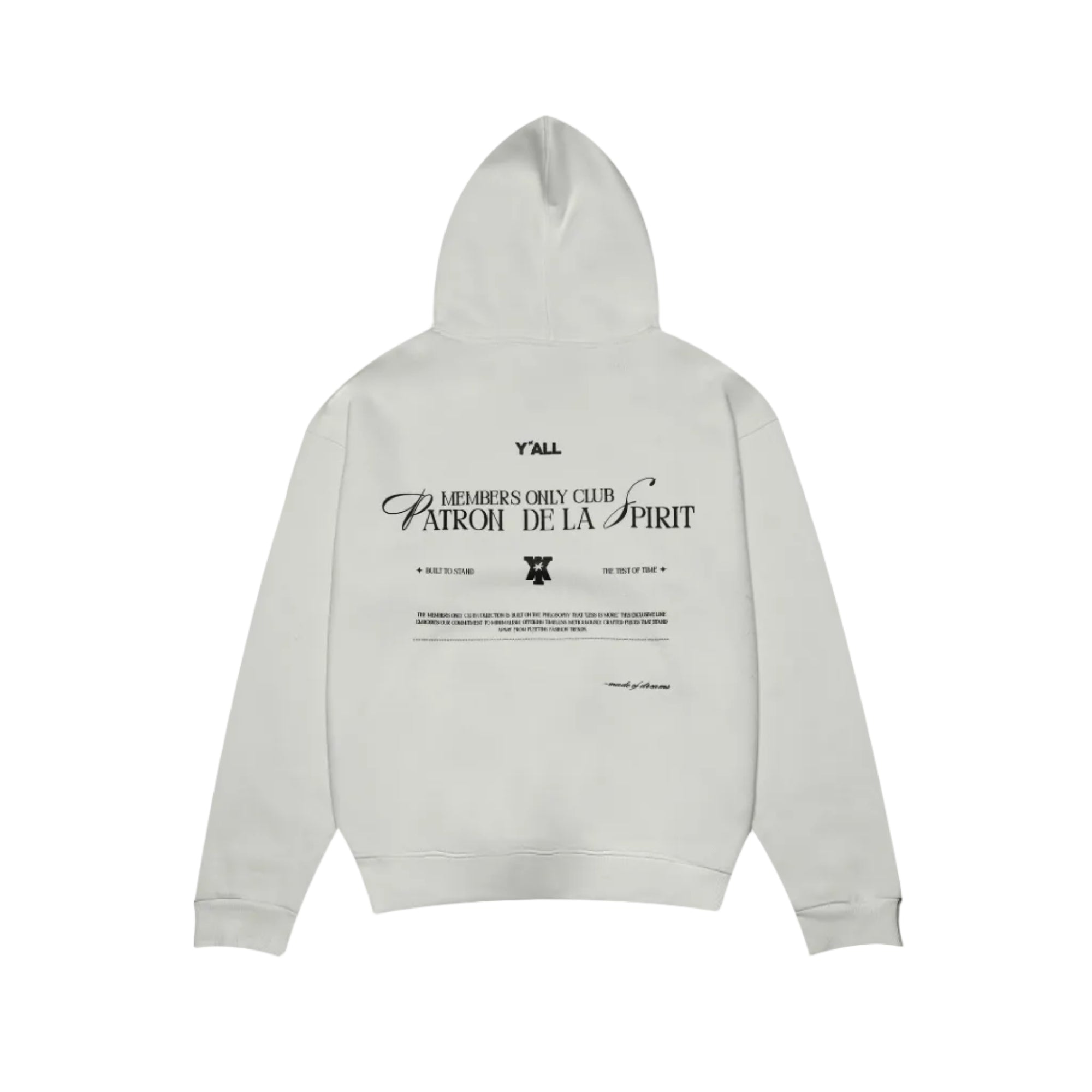 MEMBERS ONLY CLUB 2026 - HOODIE OFF WHITE