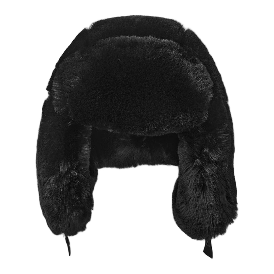 alo Faux Fur Starstruck Hat - Black