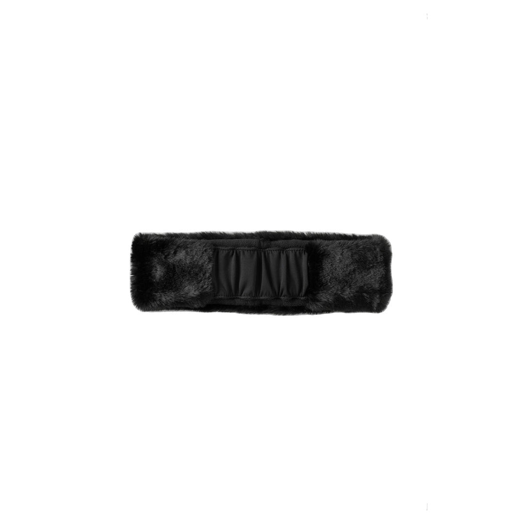 ALO Amore Faux Fur Earwarmer - Black