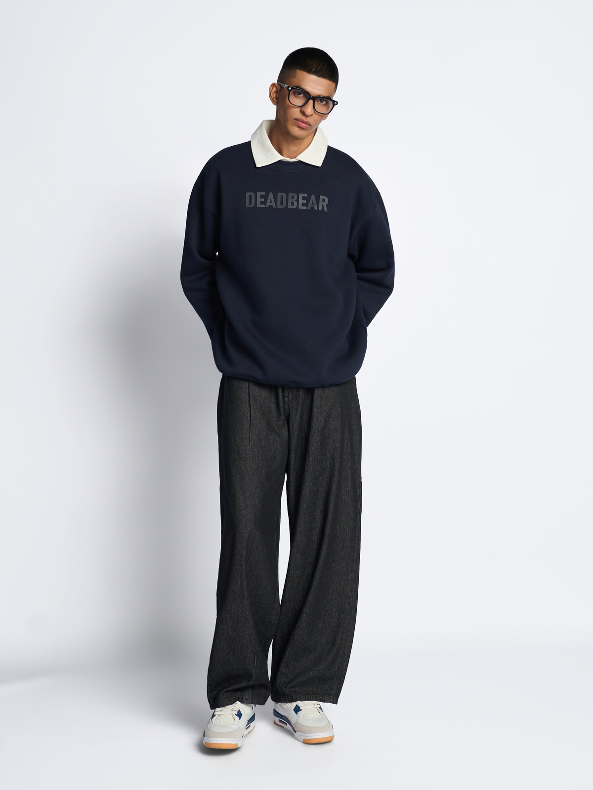Basic Sweatshirt Navy