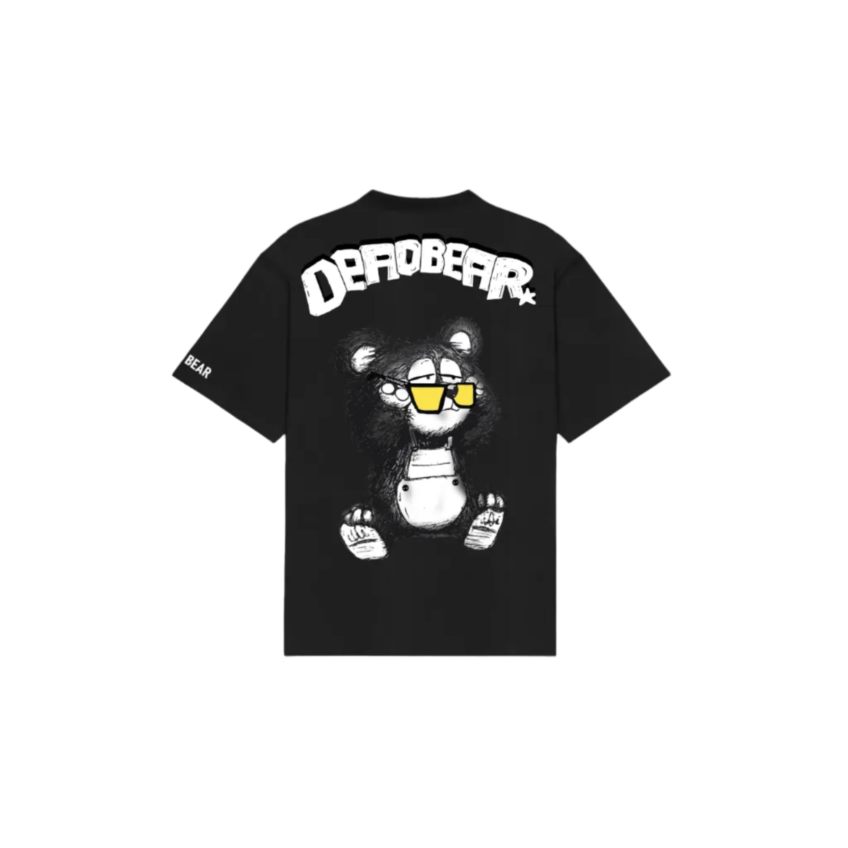 Scribbled Bear Tee Black