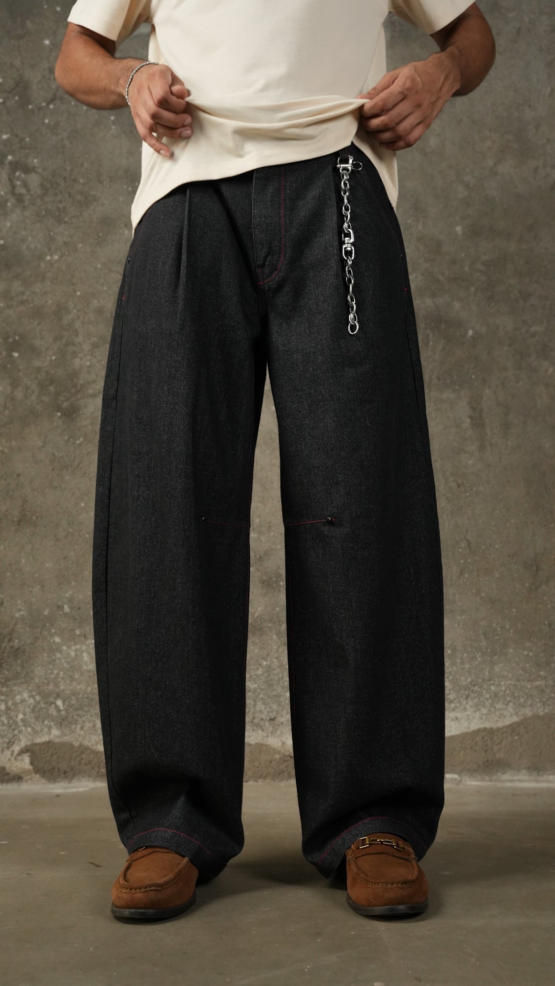 Washed Jeans Masti carbone - RTW