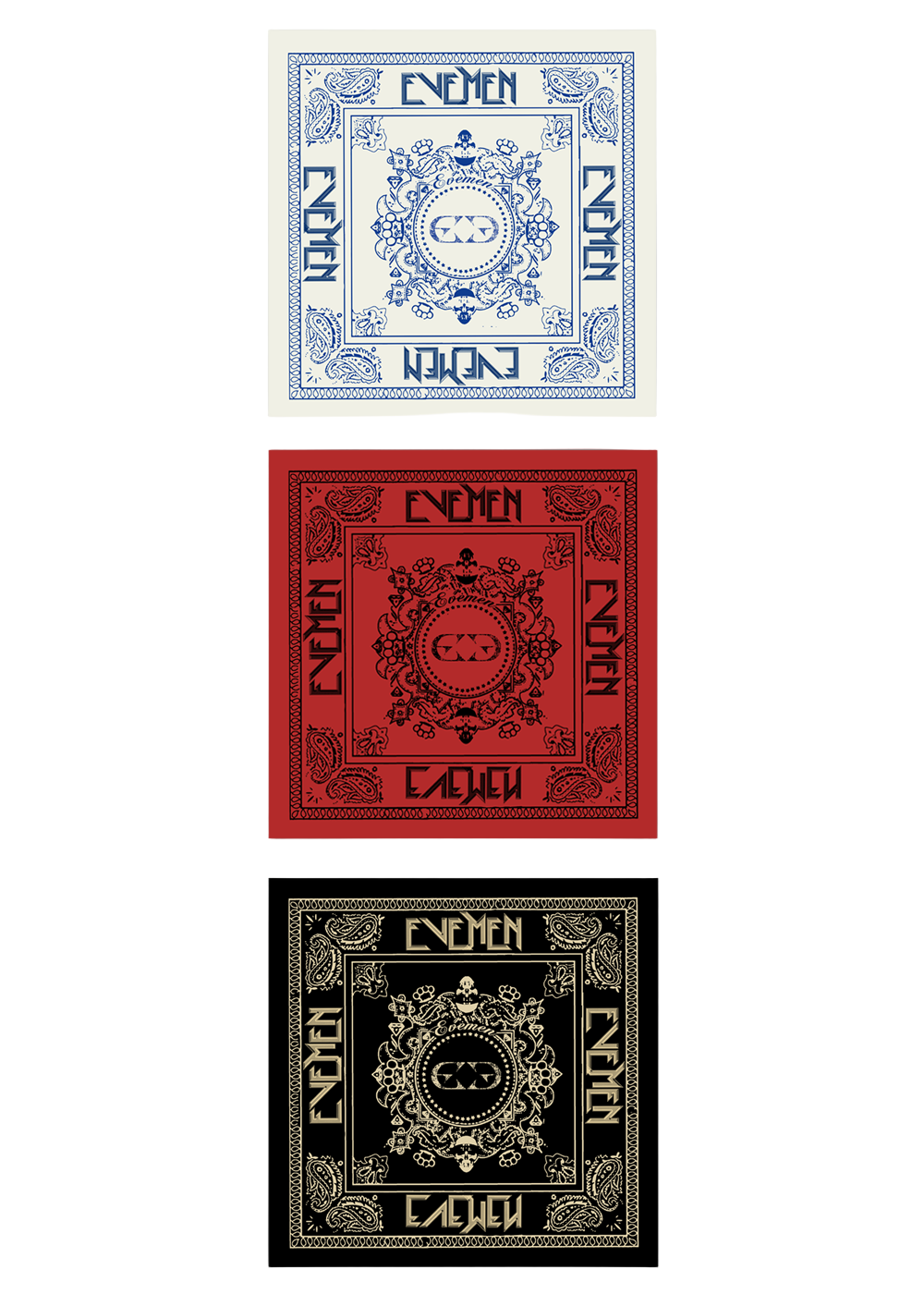 bandana pack of 3