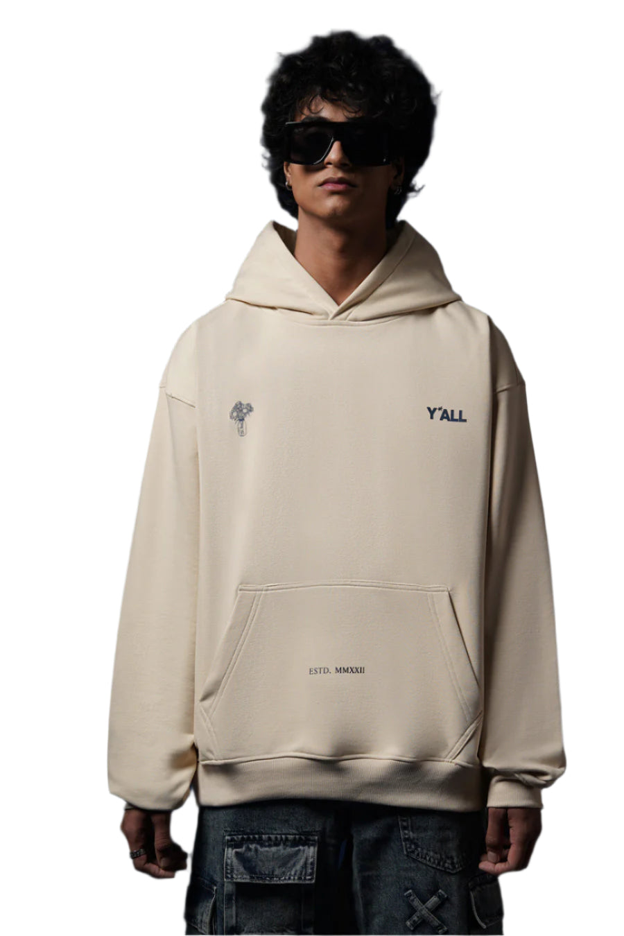 MEMBERS ONLY CLUB – HEIRLOOM TINTED BEIGE HOODIE