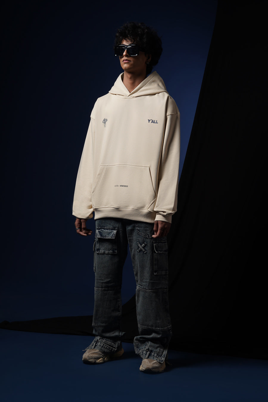 MEMBERS ONLY CLUB – HEIRLOOM TINTED BEIGE HOODIE