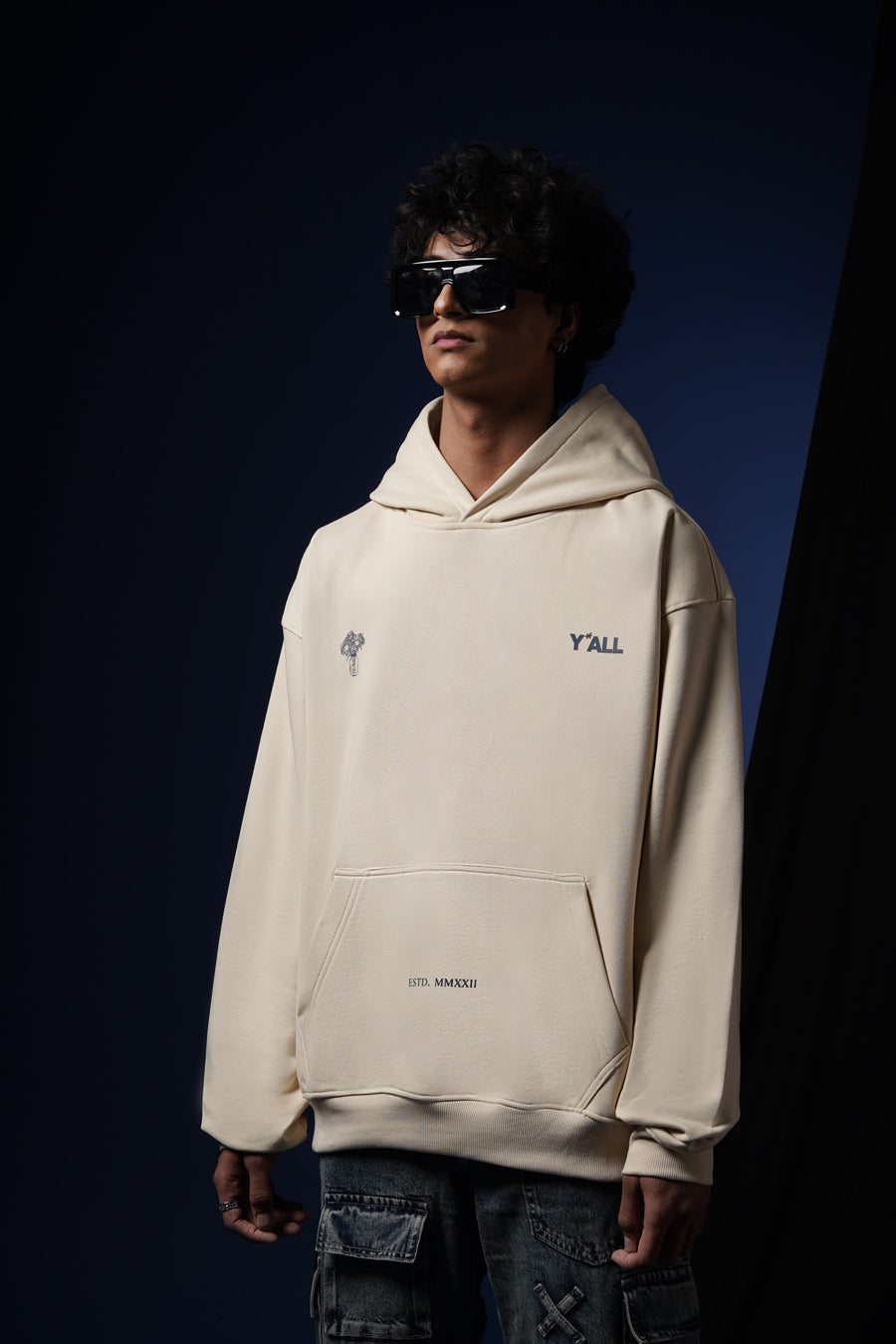 MEMBERS ONLY CLUB – HEIRLOOM TINTED BEIGE HOODIE