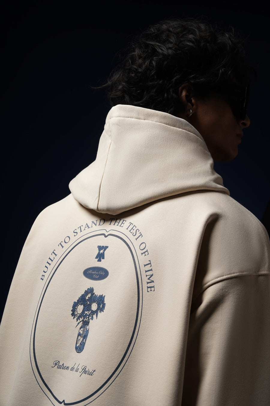 MEMBERS ONLY CLUB – HEIRLOOM TINTED BEIGE HOODIE