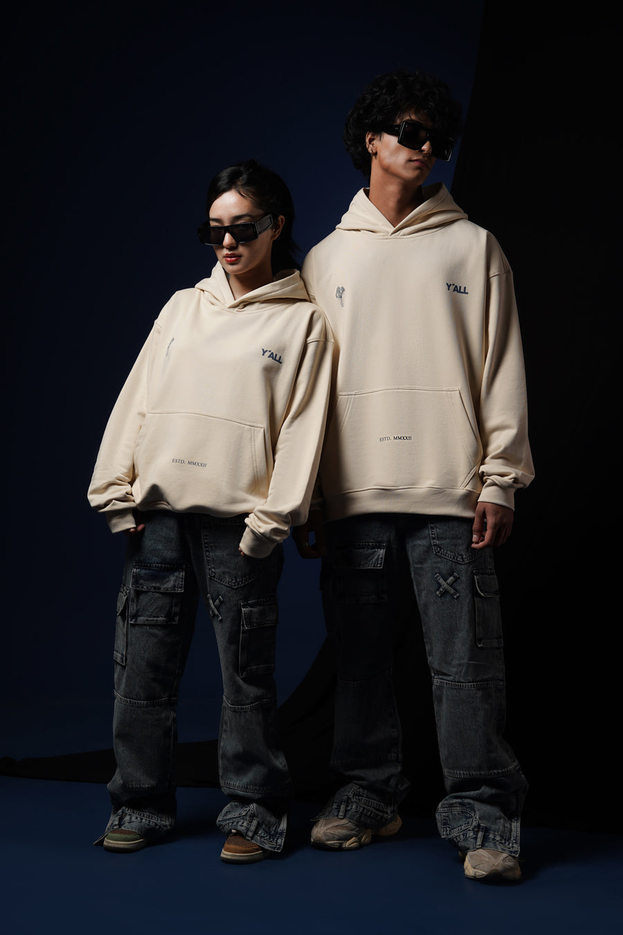 MEMBERS ONLY CLUB – HEIRLOOM TINTED BEIGE HOODIE