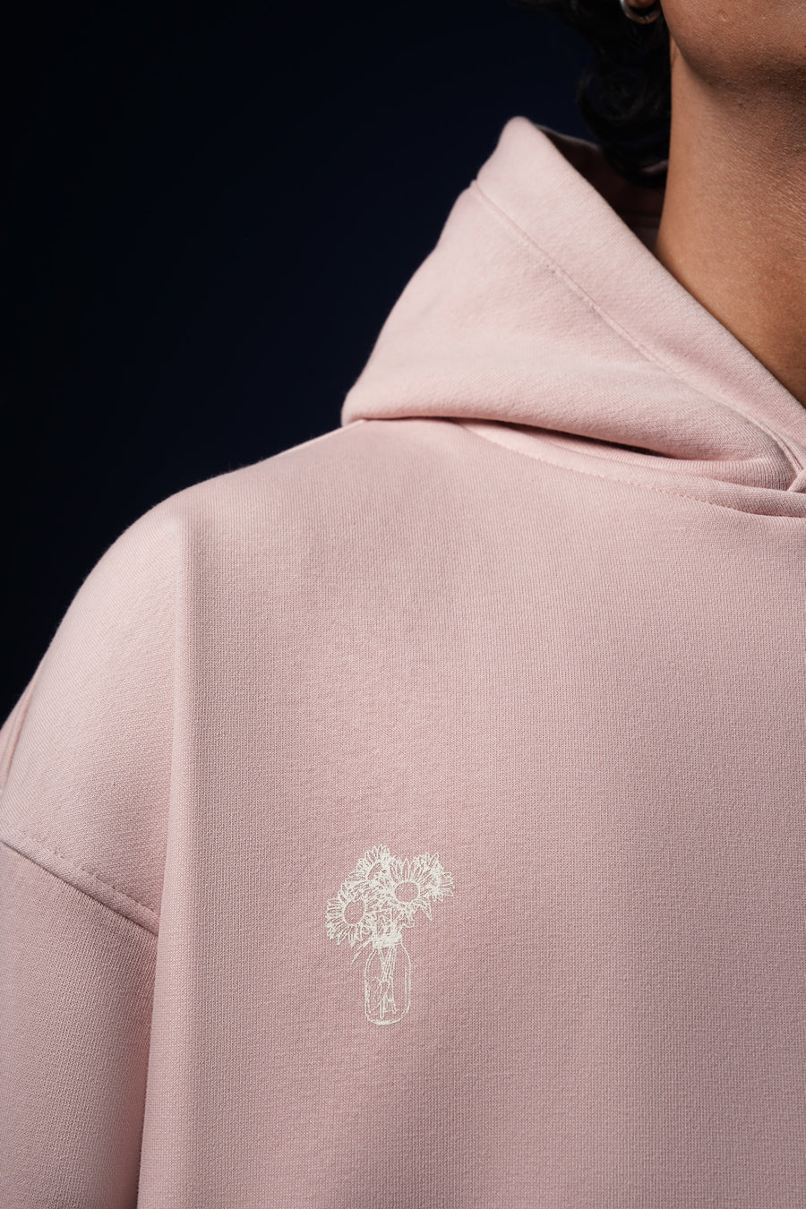 MEMBERS ONLY CLUB – HEIRLOOM SAMLON PINK HOODIE