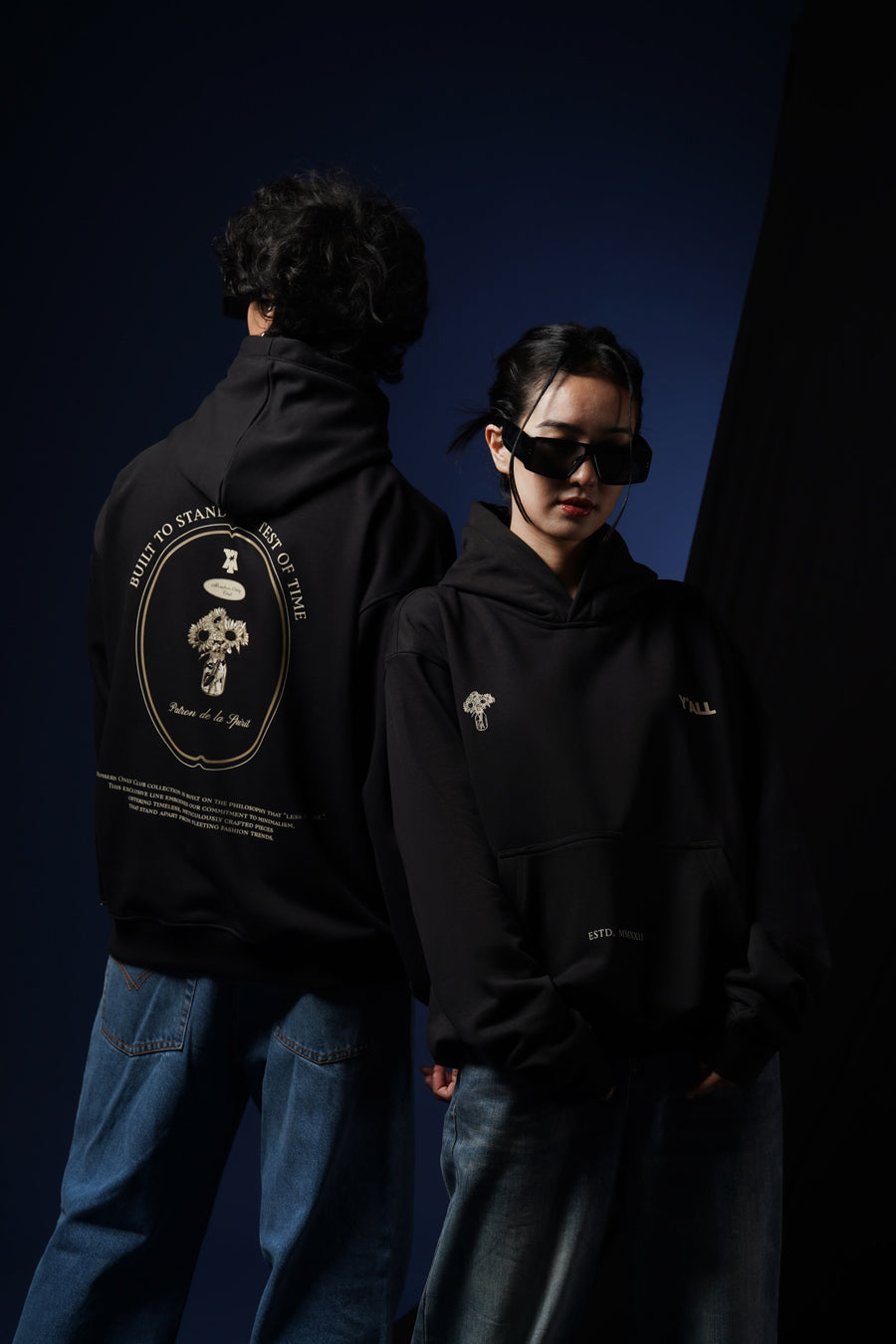 MEMBERS ONLY CLUB – HEIRLOOM BLACK HOODIE