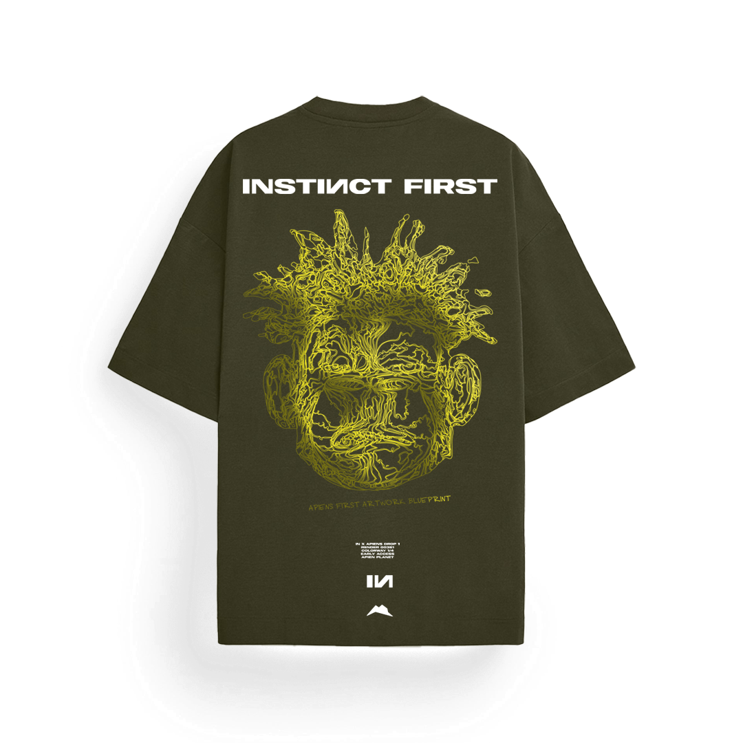Apiens - Oversized Tshirt (Green)