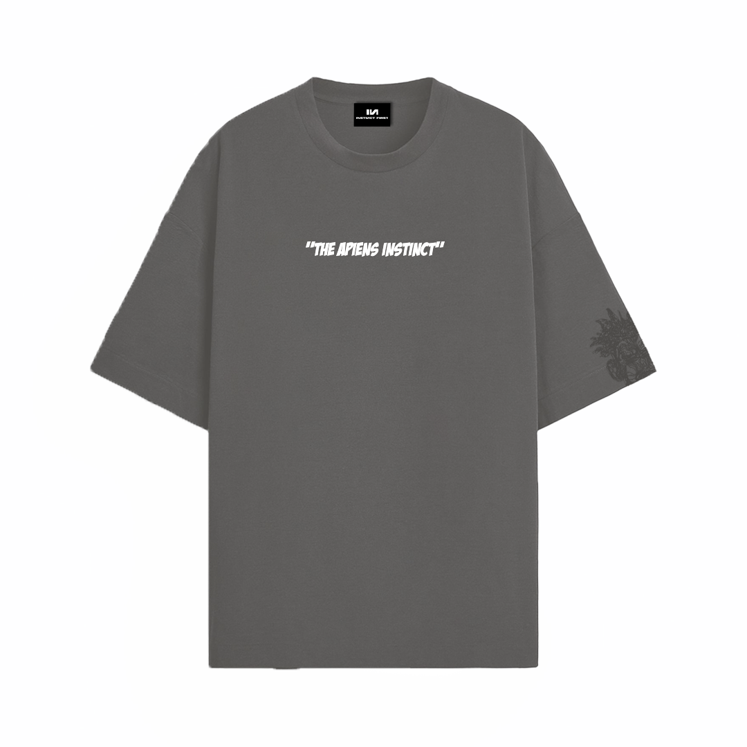 Apiens - Oversized Tshirt (Grey)