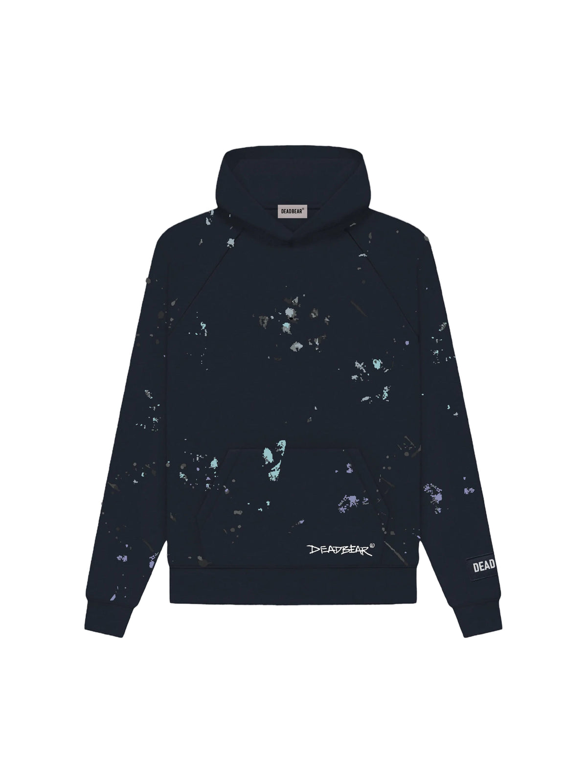 Grumpy Bear Hoodie Navy